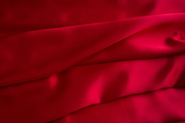 Fundo de seda vermelho — Fotografia de Stock