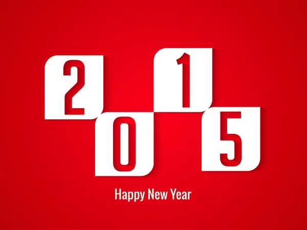 Щасливий новий рік 2015 — стоковий вектор