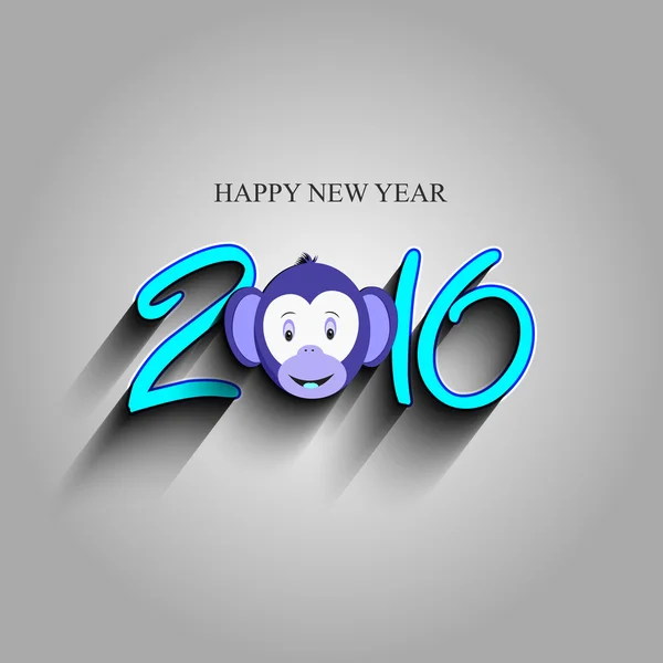 Happy new year 2016 — Stock Vector