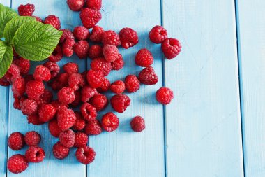 Olgun lezzetli ahududu