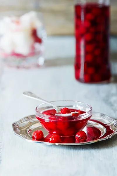 Läcker frukt frukost — Stockfoto