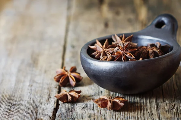 Frutas de especias de anís estrella — Foto de Stock