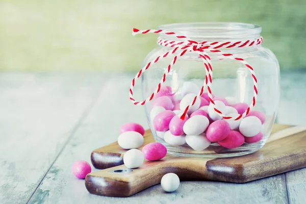 Candy with colored glaze — Stock Photo, Image