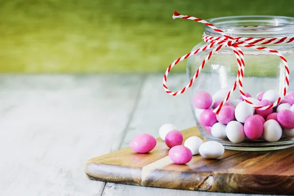 Candy with colored glaze — Stock Photo, Image