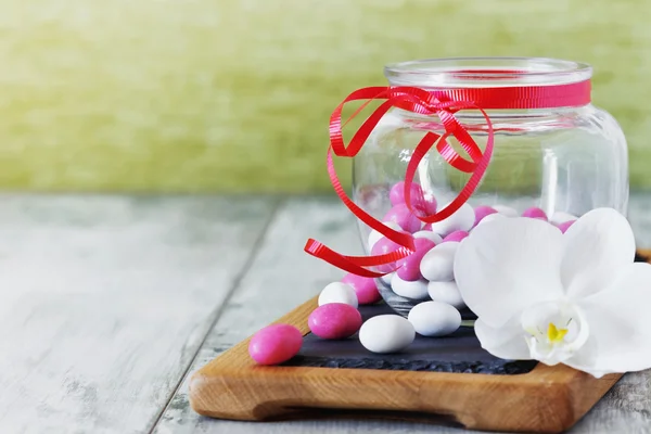 Candy with colored glaze — Stock Photo, Image