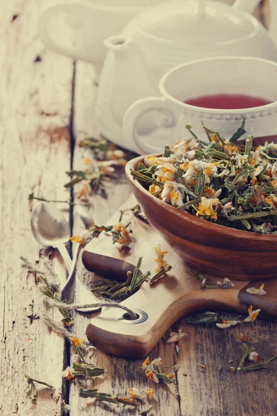 Helpful morning tea — Stock Photo, Image