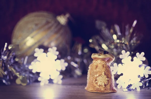 Sacchetto di Natale in ceramica — Foto Stock