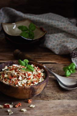 Kuru doğranmış sebze