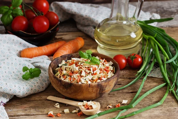 Verduras secas y frescas —  Fotos de Stock