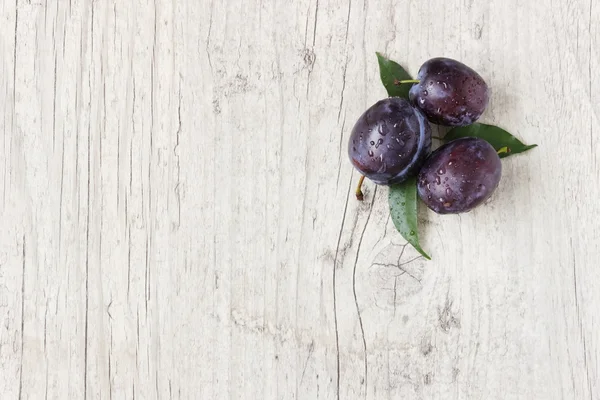 Ripe plums — Stock Photo, Image