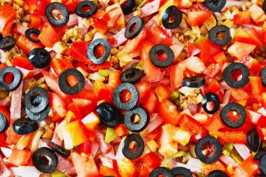 doğranmış malzemeler