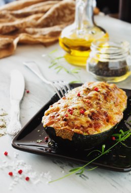 Peynirli kabak dolması