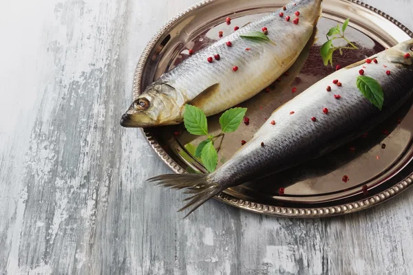 Salted herring — Stock Photo, Image