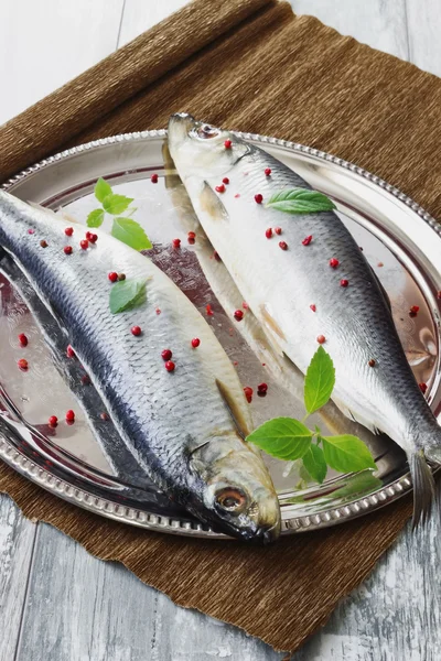 Salted herring — Stock Photo, Image