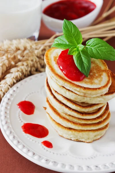 Hearty breakfast — Stock Photo, Image