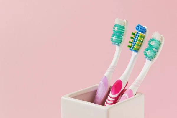 Different toothbrushes — Stock Photo, Image