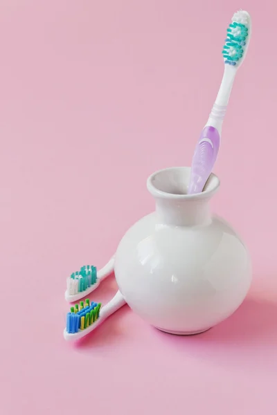 Different toothbrushes — Stock Photo, Image