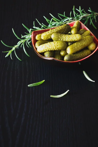 Pickled cucumbers — Stock Photo, Image