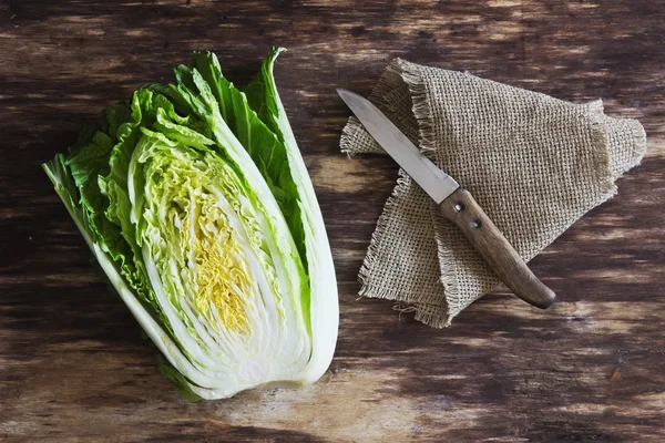 Fresh chinese cabbage — Stock Photo, Image