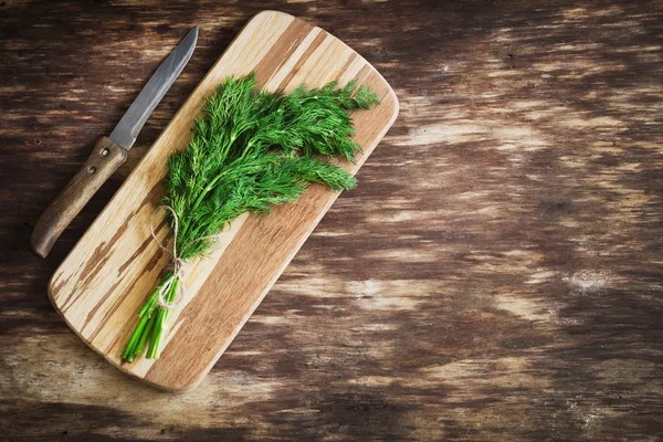 Bunch of fresh dill — Stock Photo, Image