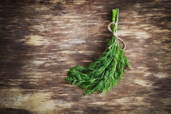 Bunch of fresh dill — Stock Photo, Image