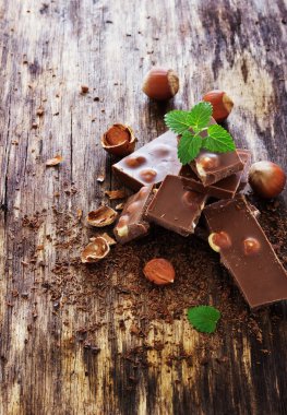 çikolata ve fındık