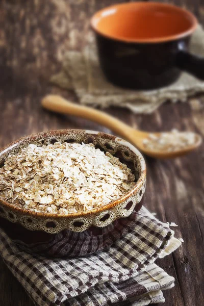 Copos de avena —  Fotos de Stock