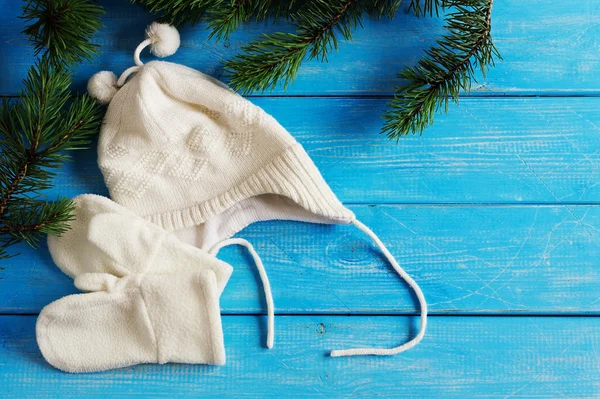 Winterkleidung für Kinder — Stockfoto