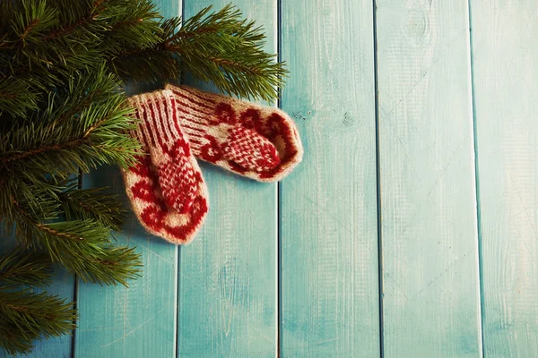 Traditionelle Kinderhandschuhe — Stockfoto