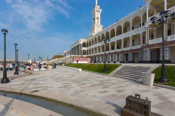 Moscow Ryssland September 2020 Temapark För Familjer Severny Rechnoy Vokzal — Stockfoto