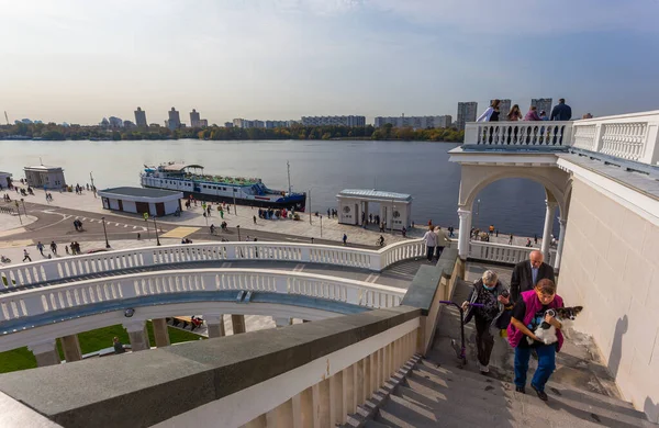 Mosca Russia Settembre 2020 Nuovo Parco Tema Familiare North River — Foto Stock