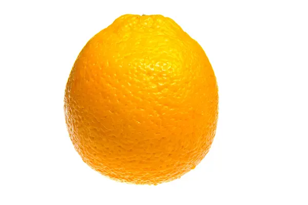 Πορτοκαλί απομονωμένο σε λευκό φόντο. — Φωτογραφία Αρχείου