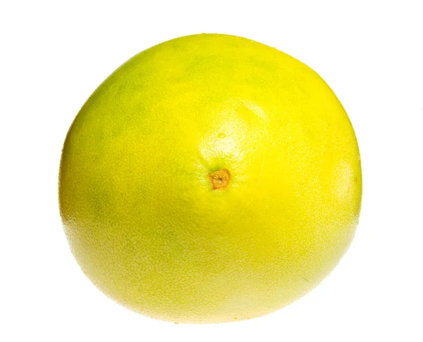 Pomelo isolerad på vit bakgrund. — Stockfoto