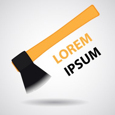 Metni bir değişken ile klasik balta.