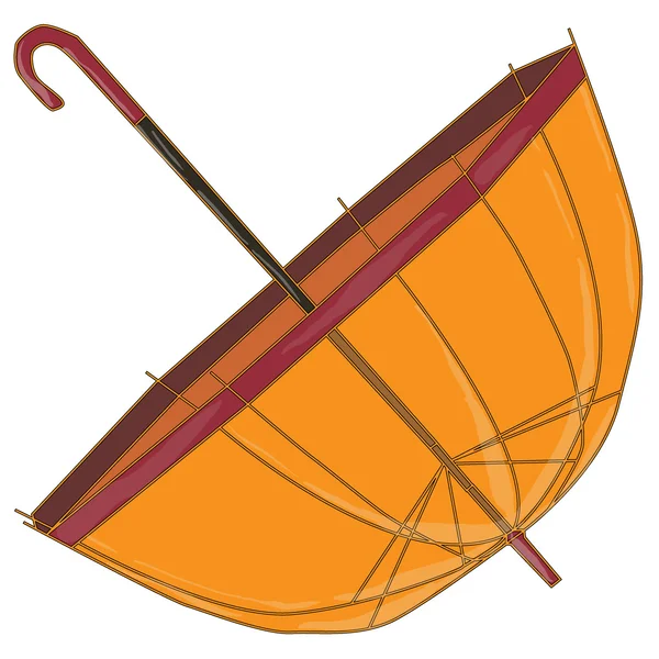 Parapluie vecteur isolé — Image vectorielle