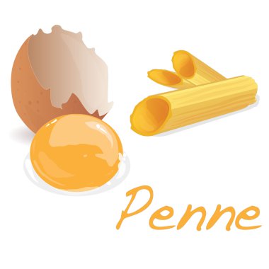 pişmemiş penne makarna