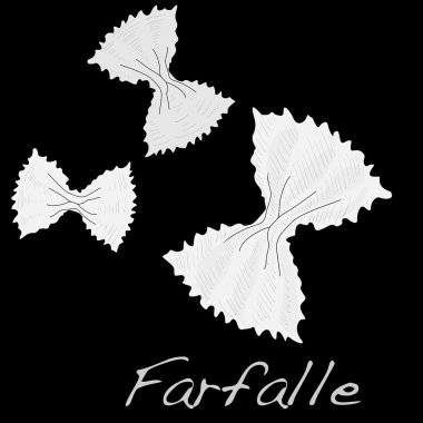 Farfalle vektör görüntü