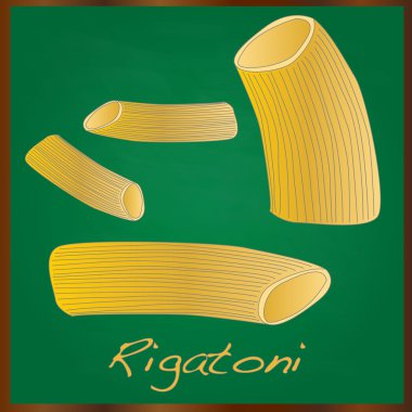Rigatoni İtalyan makarna