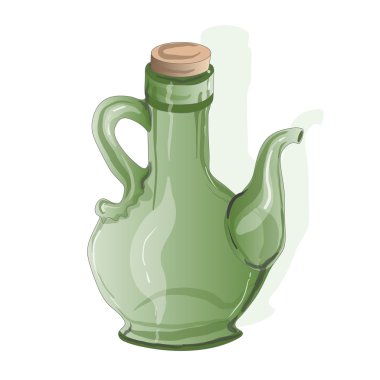 kimyasal cam şişe vintage