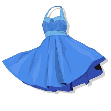 Zarif elbise. Kadın giyim.