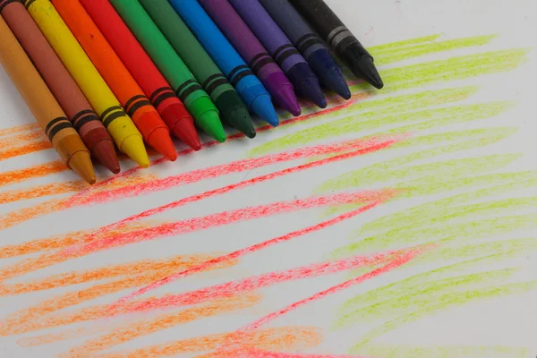 Colored pencils to draw — Stock Photo, Image