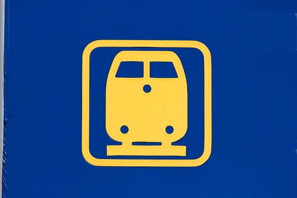 Icon train — Stock Photo, Image