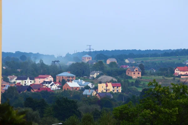 Widok z góry Lwów — Zdjęcie stockowe