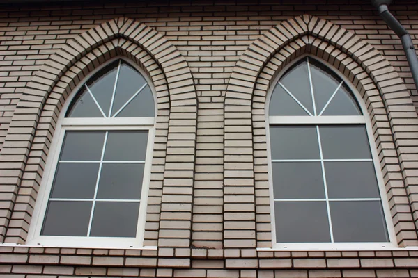 Duas novas janelas — Fotografia de Stock