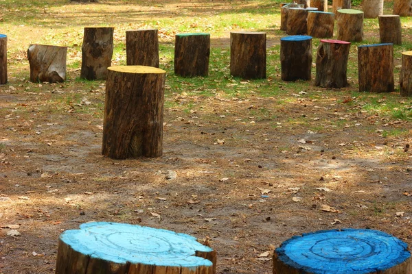 Tocones de árboles —  Fotos de Stock