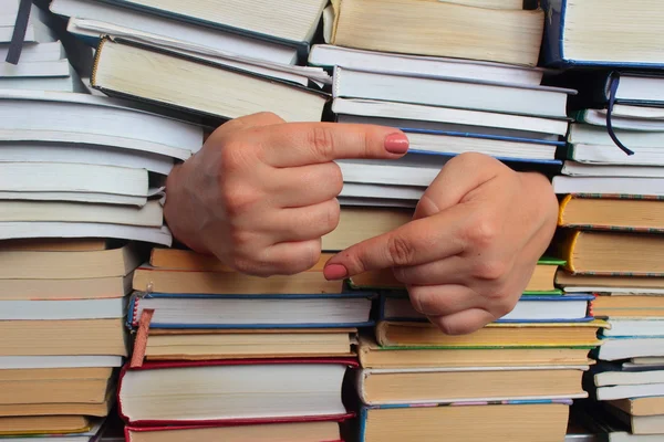 What a pile of books — Stock Photo, Image