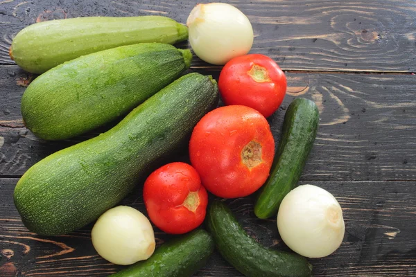 Vitamins in fresh vegetables — Stock Photo, Image