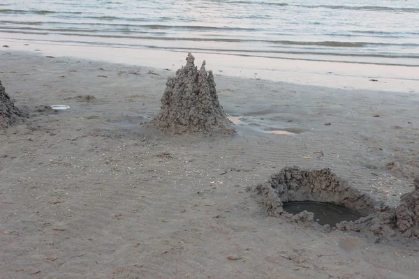 Sand castle — Stock Photo, Image