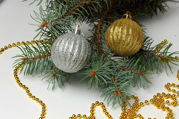 Bright Christmas balls — Stock Photo, Image