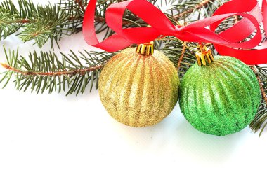 parlak Noel topları